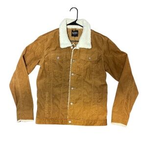 Boohoo MAN Tan Corduroy Jacket